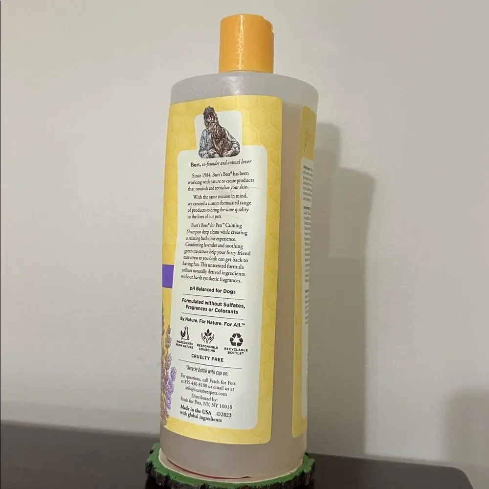 BURT’S BEES for Dogs Calming Dog Shampoo with Lavender & Green Tea 32 fl oz